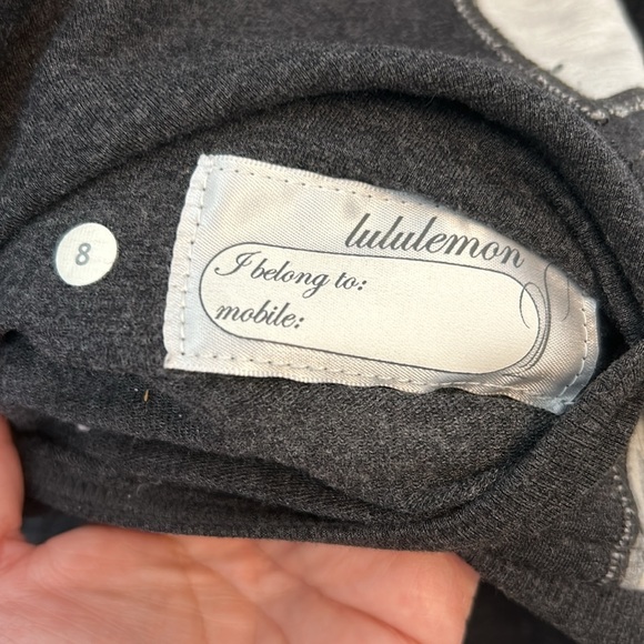 Lululemon Size 8 Grey Hoodie - Picture 2 of 7